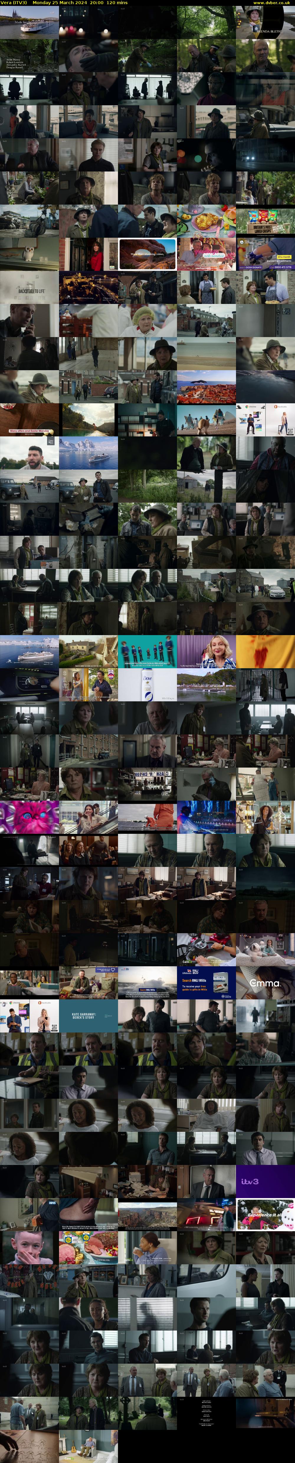 Vera (ITV3) Monday 25 March 2024 20:00 - 22:00