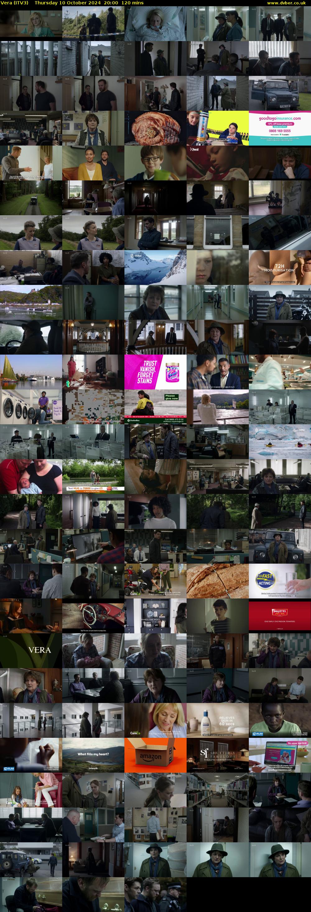 Vera (ITV3) Thursday 10 October 2024 20:00 - 22:00