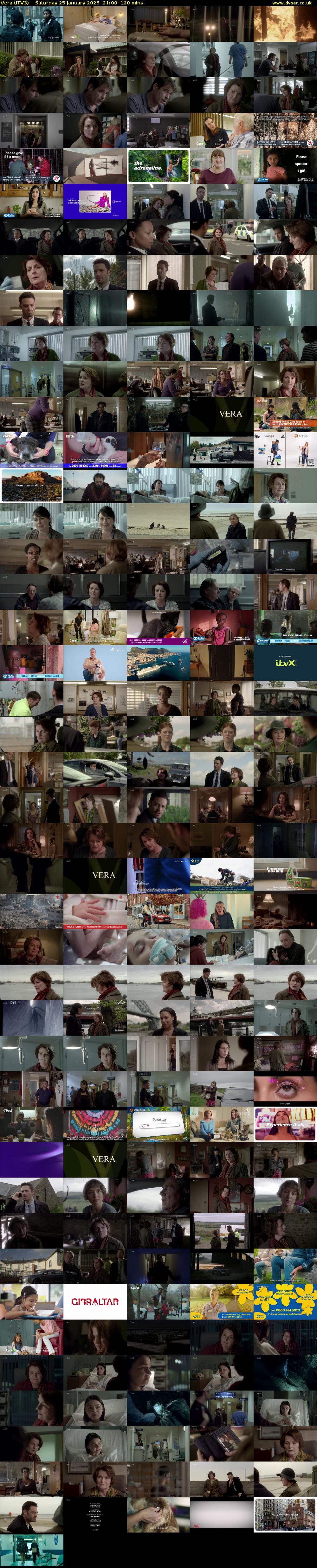 Vera (ITV3) Saturday 25 January 2025 21:00 - 23:00