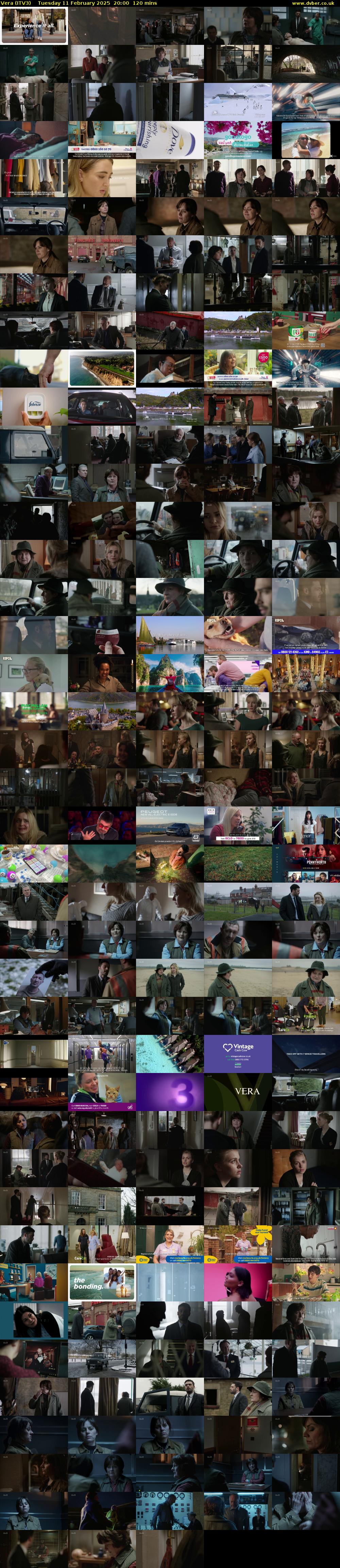 Vera (ITV3) Tuesday 11 February 2025 20:00 - 22:00
