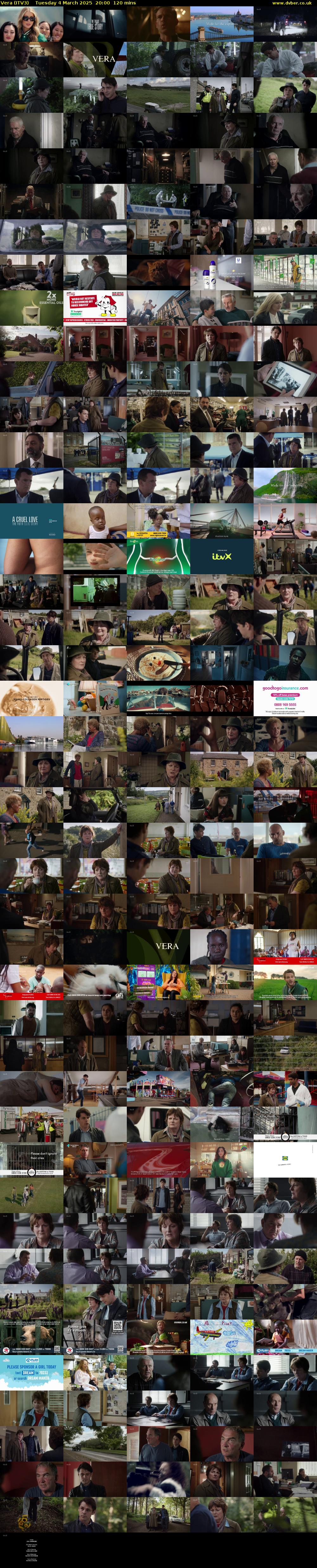 Vera (ITV3) Tuesday 4 March 2025 20:00 - 22:00