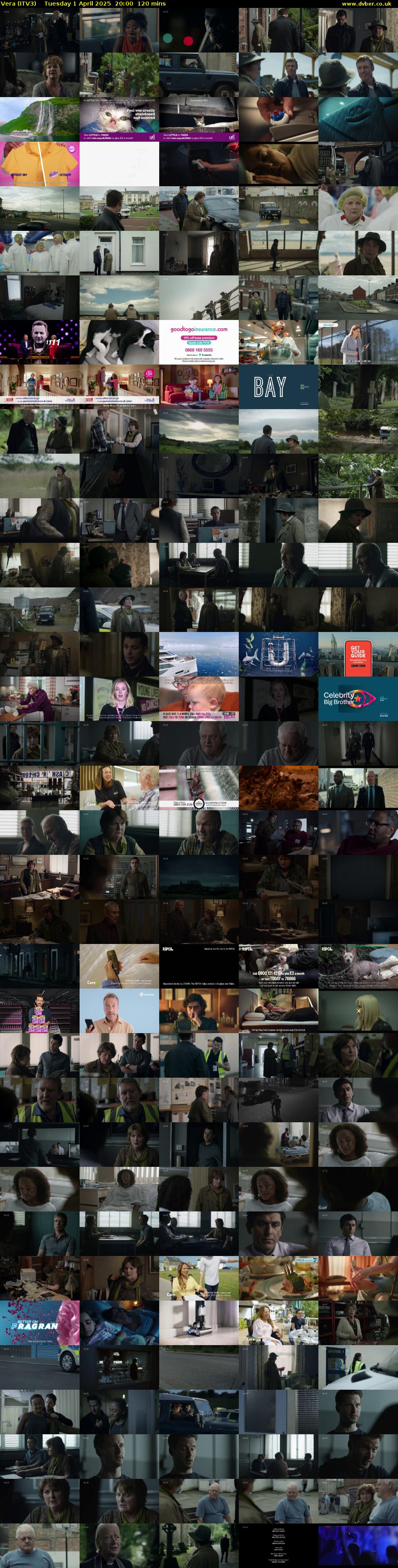 Vera (ITV3) Tuesday 1 April 2025 20:00 - 22:00