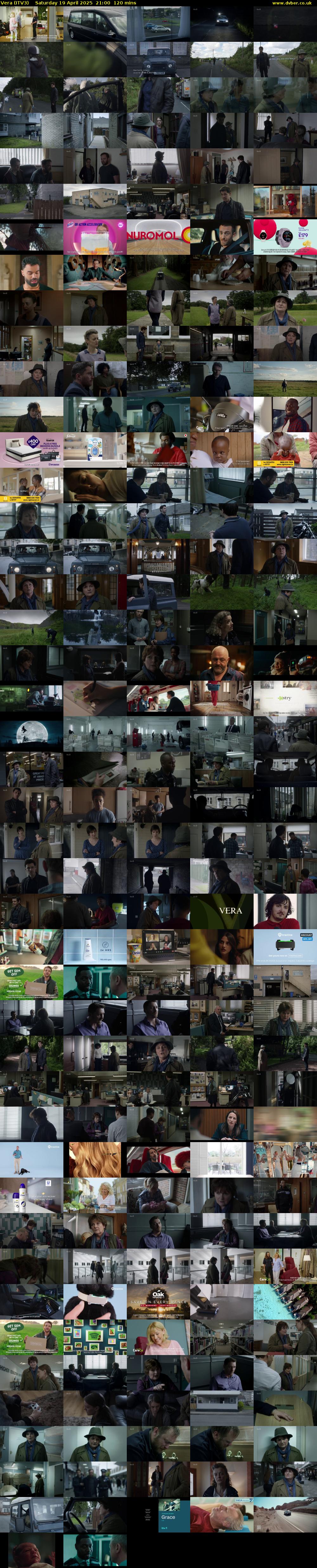 Vera (ITV3) Saturday 19 April 2025 21:00 - 23:00