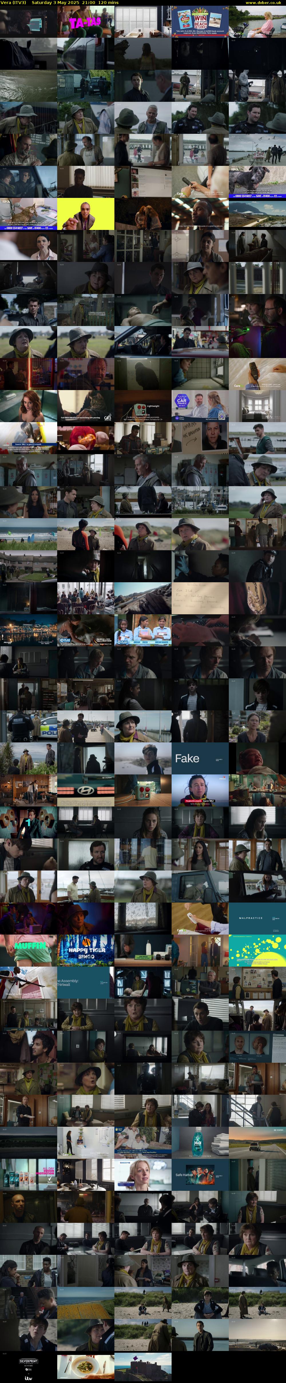 Vera (ITV3) Saturday 3 May 2025 21:00 - 23:00