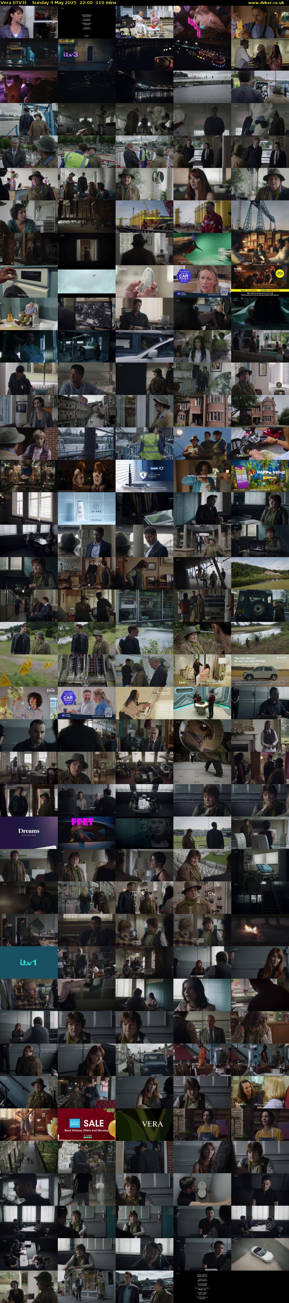 Vera (ITV3) Sunday 4 May 2025 22:00 - 23:50