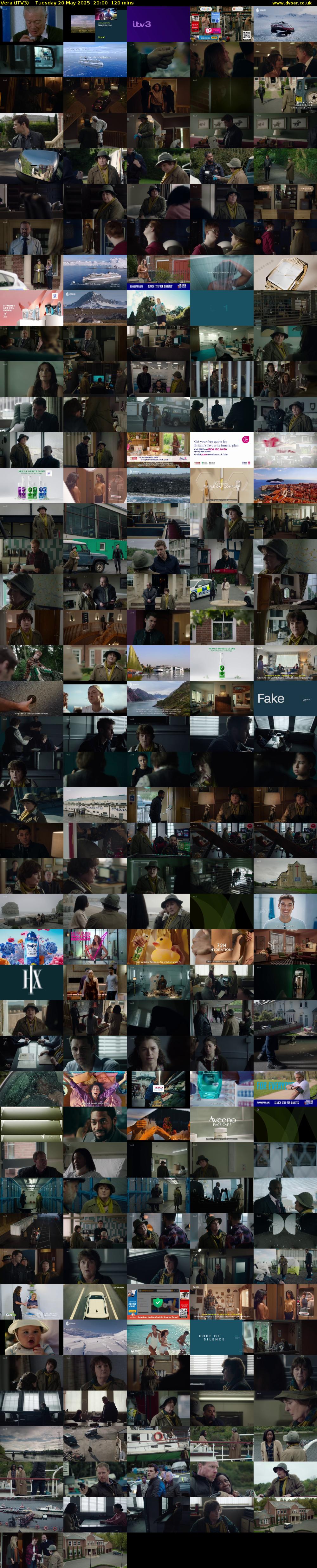 Vera (ITV3) Tuesday 20 May 2025 20:00 - 22:00