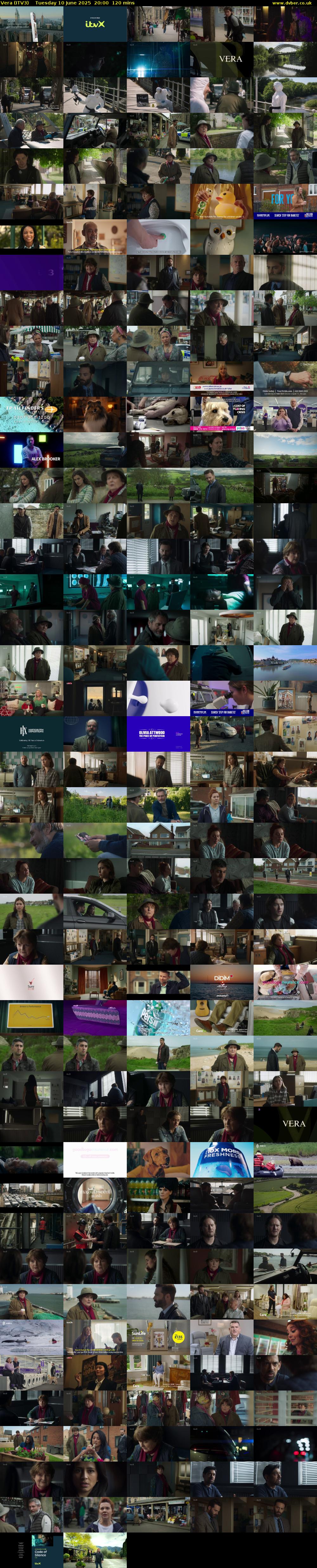 Vera (ITV3) Tuesday 10 June 2025 20:00 - 22:00