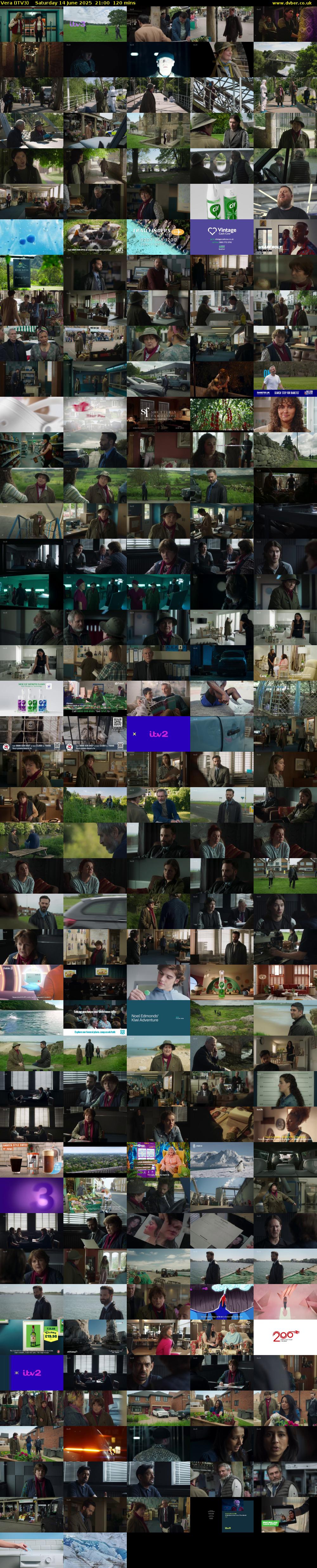 Vera (ITV3) Saturday 14 June 2025 21:00 - 23:00