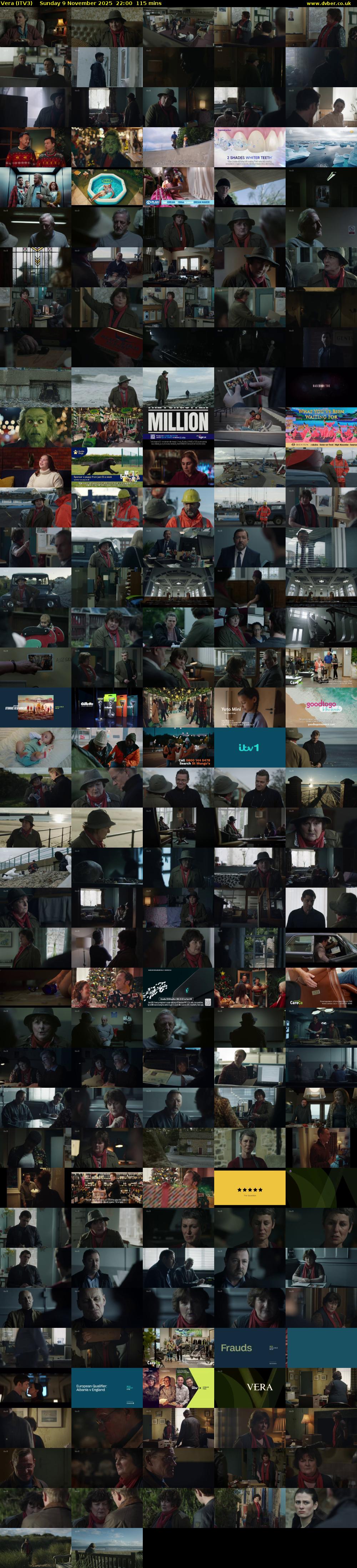 Vera (ITV3) Sunday 9 November 2025 22:00 - 23:55