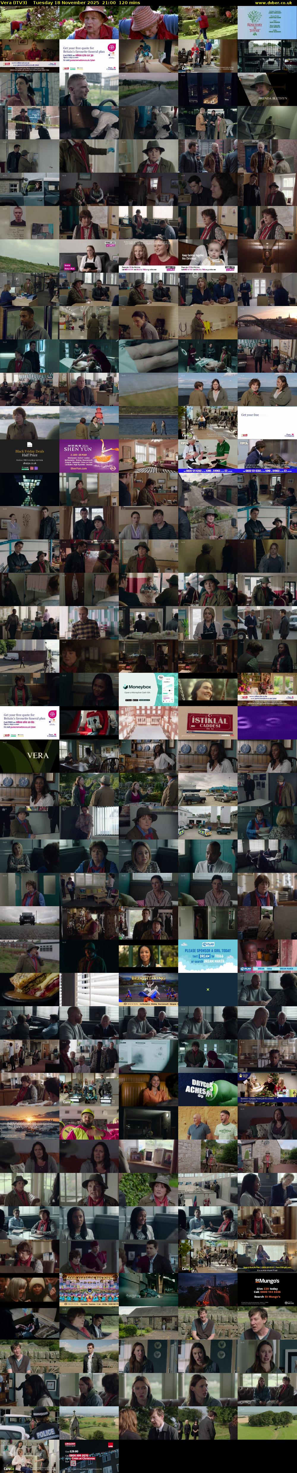 Vera (ITV3) Tuesday 18 November 2025 21:00 - 23:00
