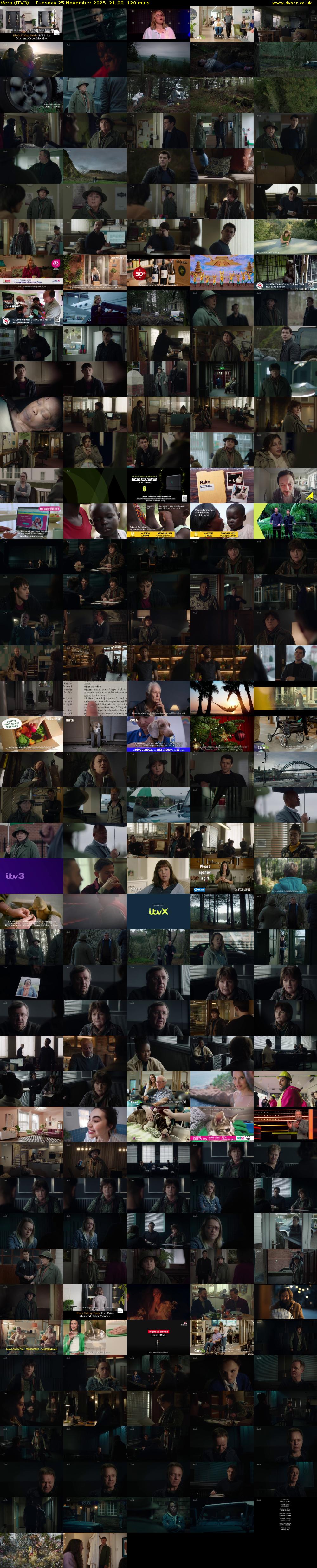Vera (ITV3) Tuesday 25 November 2025 21:00 - 23:00