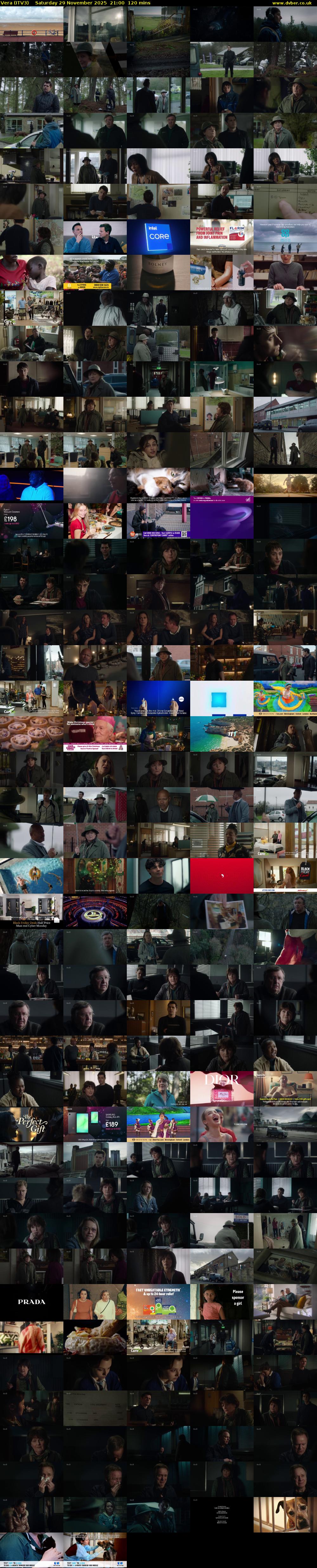 Vera (ITV3) Saturday 29 November 2025 21:00 - 23:00