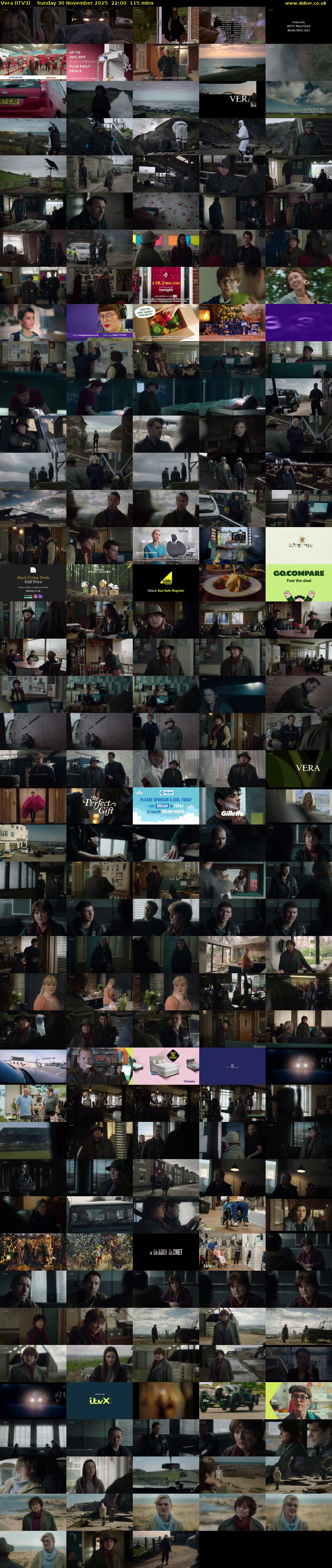 Vera (ITV3) Sunday 30 November 2025 22:00 - 23:55