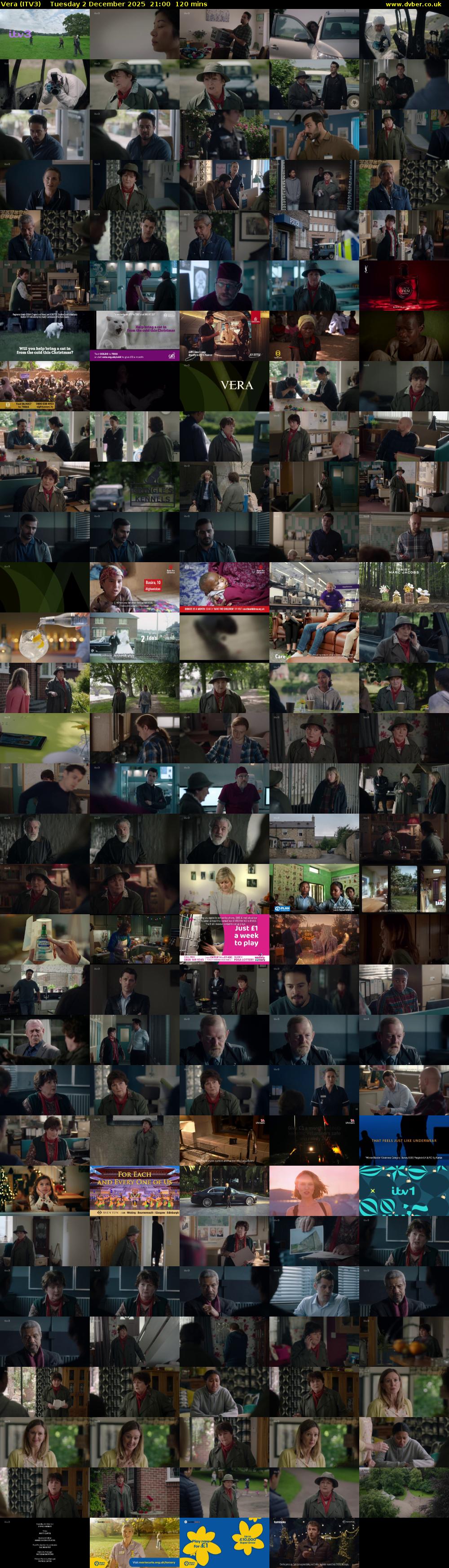 Vera (ITV3) Tuesday 2 December 2025 21:00 - 23:00