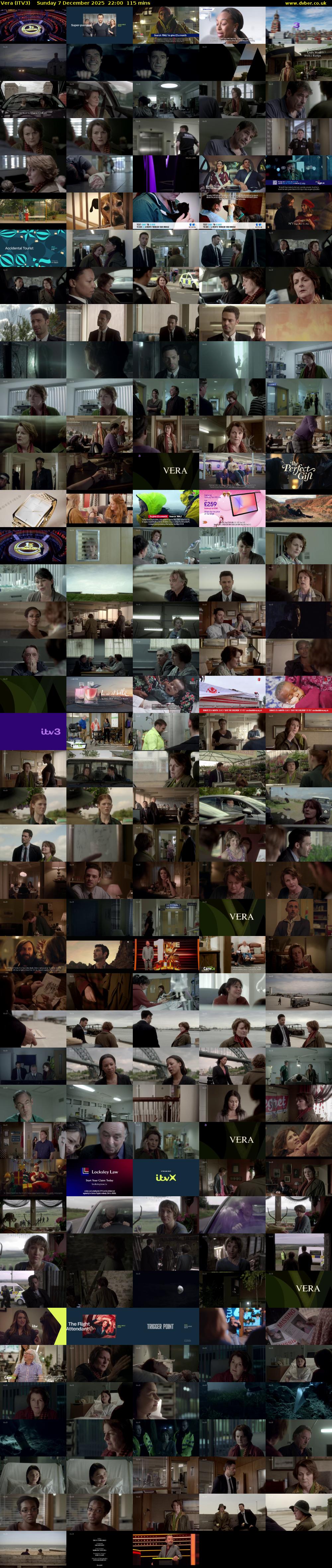Vera (ITV3) Sunday 7 December 2025 22:00 - 23:55