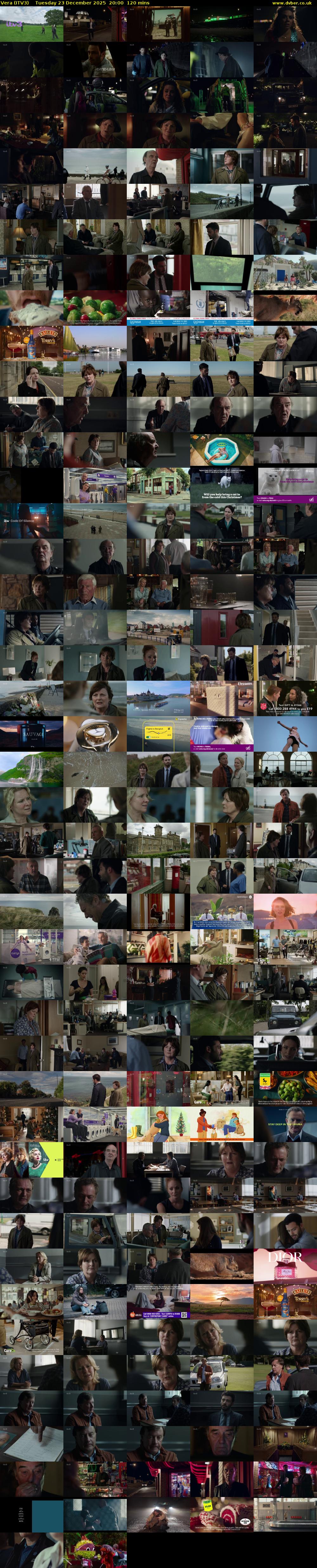 Vera (ITV3) Tuesday 23 December 2025 20:00 - 22:00