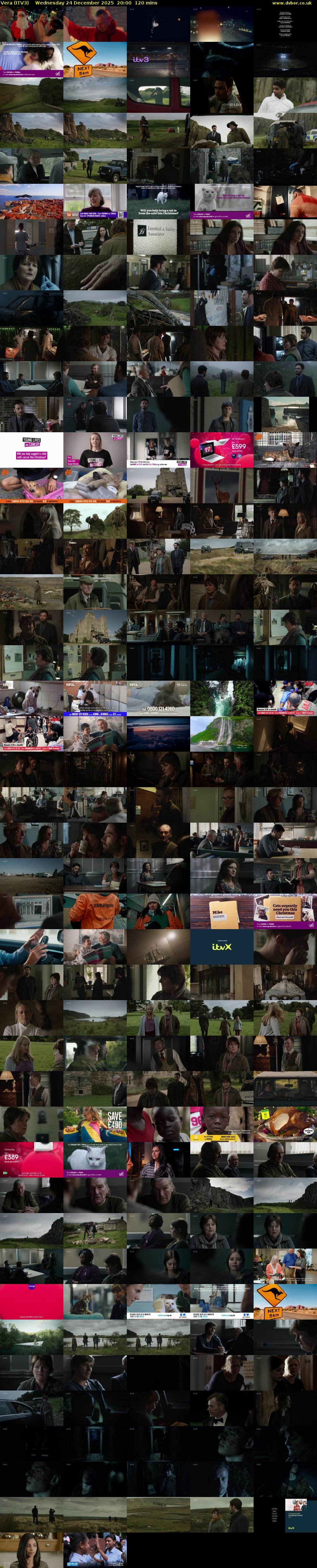 Vera (ITV3) Wednesday 24 December 2025 20:00 - 22:00