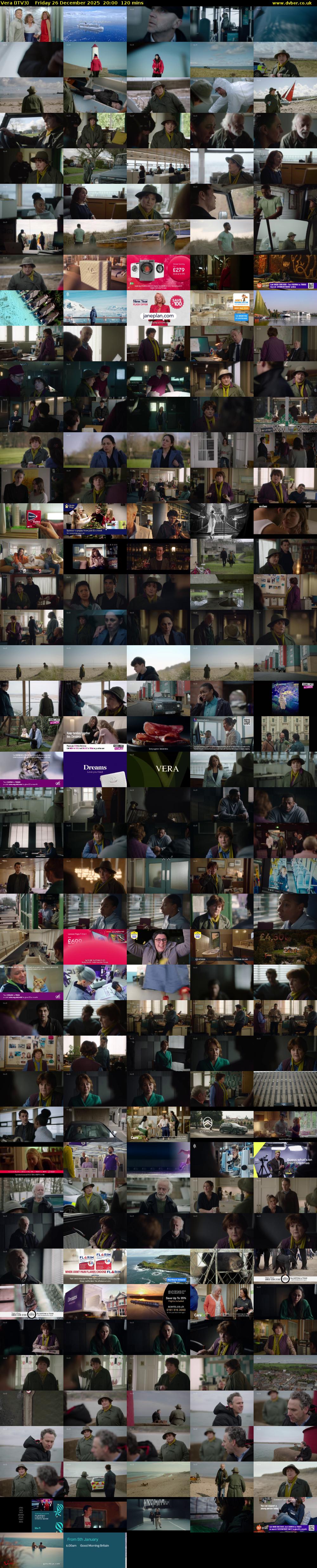 Vera (ITV3) Friday 26 December 2025 20:00 - 22:00