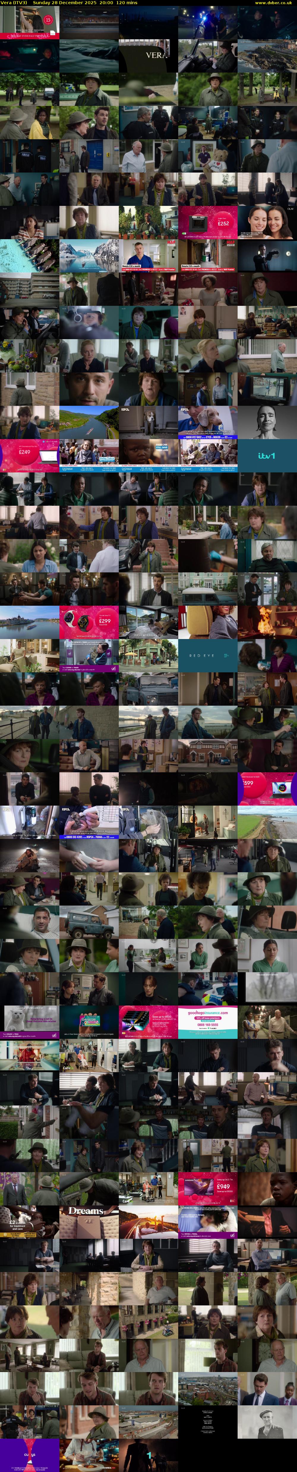Vera (ITV3) Sunday 28 December 2025 20:00 - 22:00