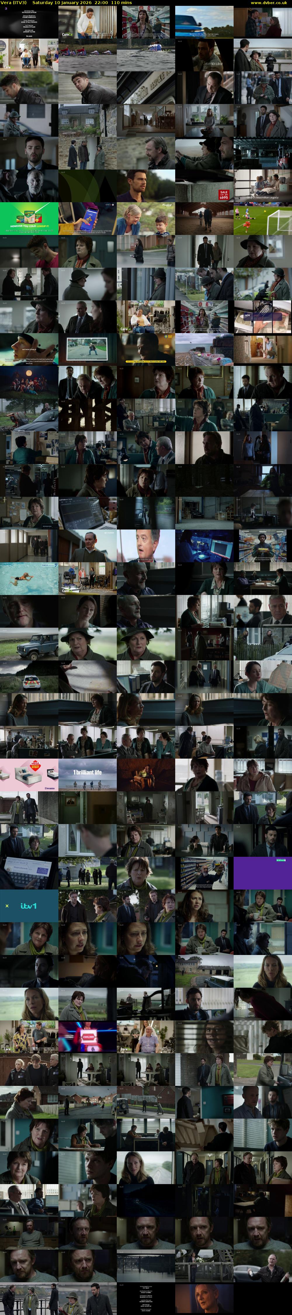 Vera (ITV3) Saturday 10 January 2026 22:00 - 23:50