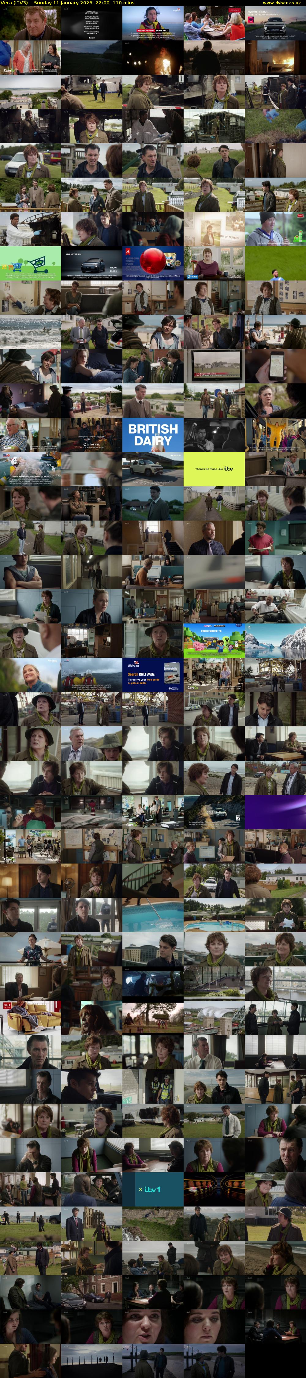 Vera (ITV3) Sunday 11 January 2026 22:00 - 23:50