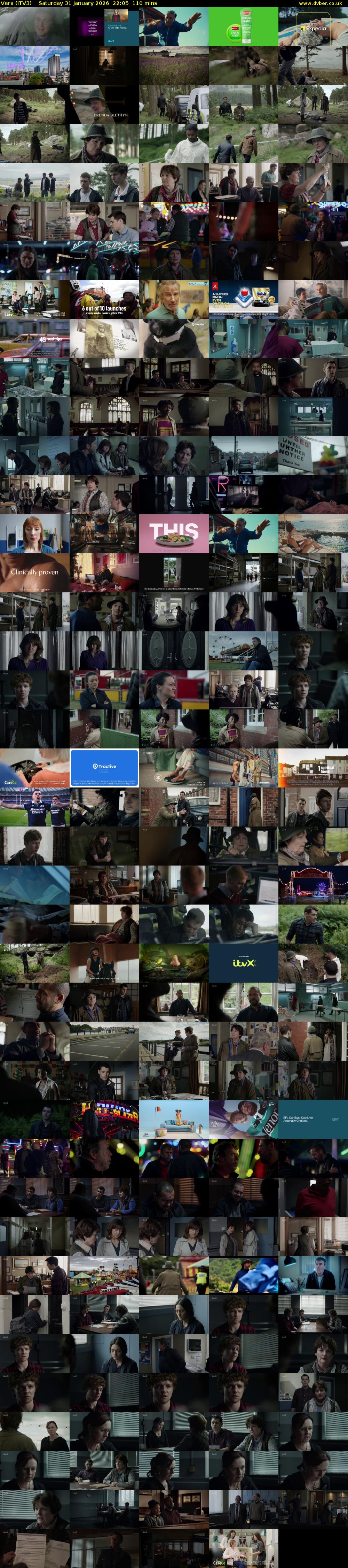 Vera (ITV3) Saturday 31 January 2026 22:05 - 23:55