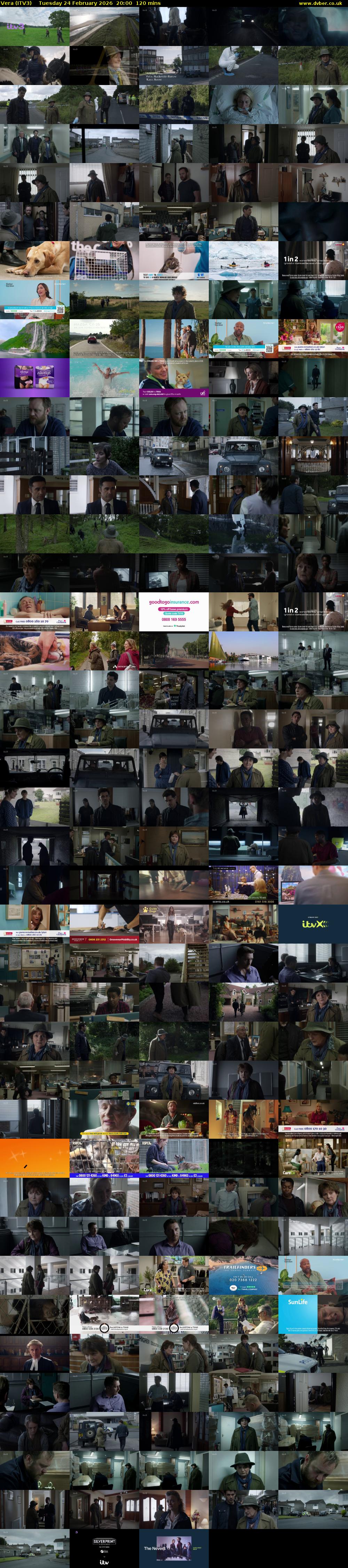 Vera (ITV3) Tuesday 24 February 2026 20:00 - 22:00