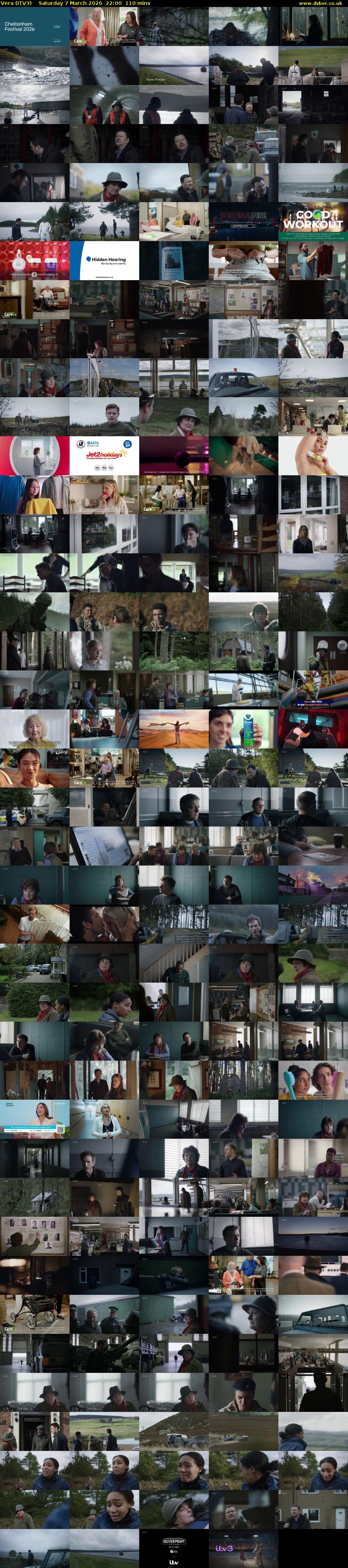 Vera (ITV3) Saturday 7 March 2026 22:00 - 23:50