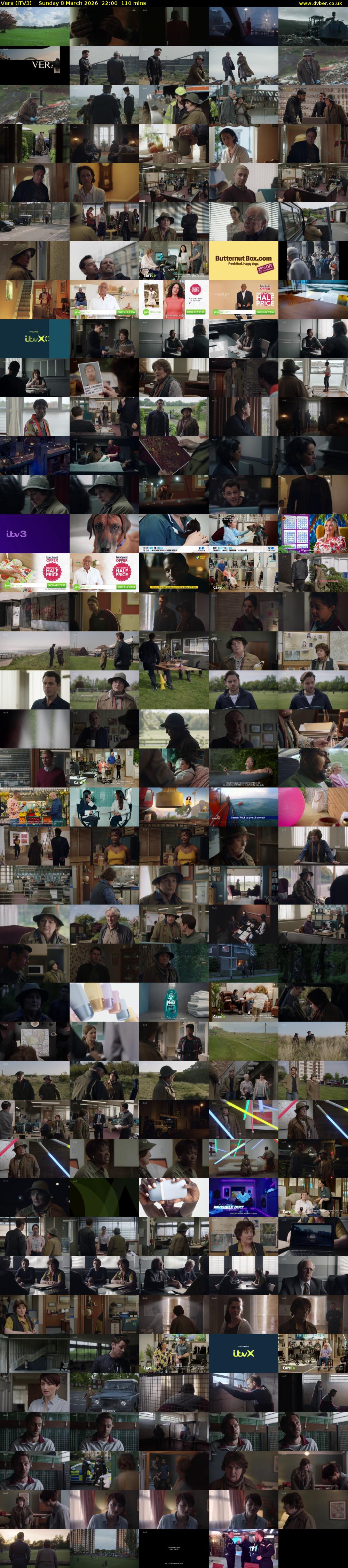 Vera (ITV3) Sunday 8 March 2026 22:00 - 23:50