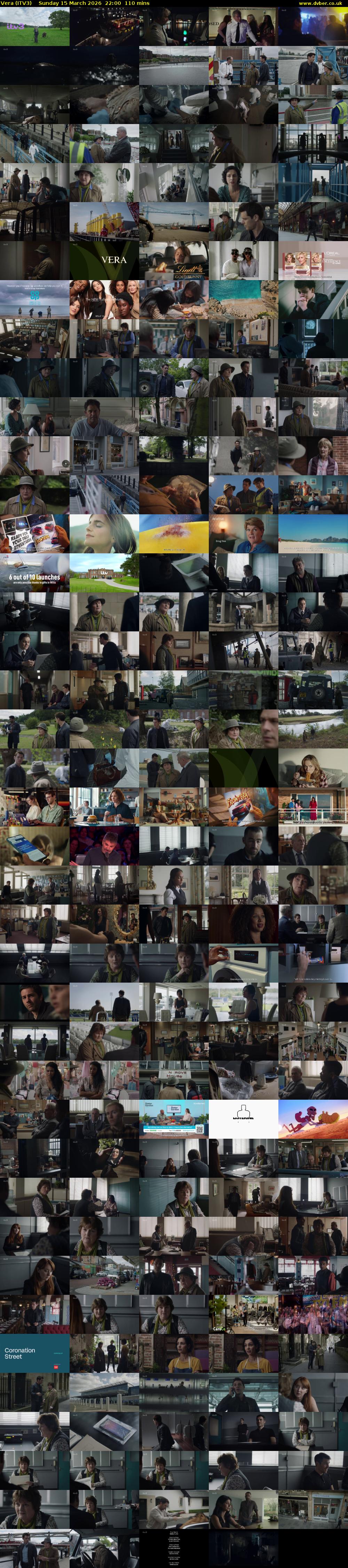 Vera (ITV3) Sunday 15 March 2026 22:00 - 23:50