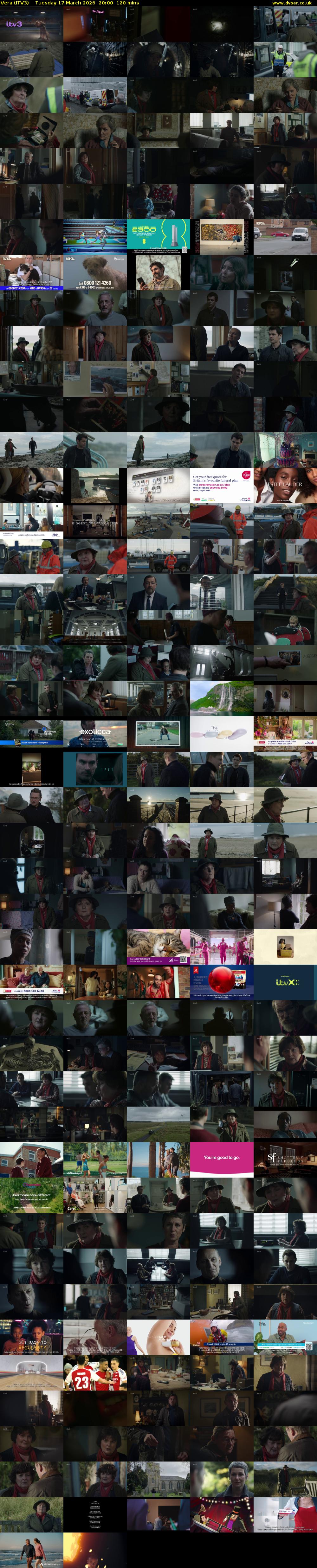 Vera (ITV3) Tuesday 17 March 2026 20:00 - 22:00