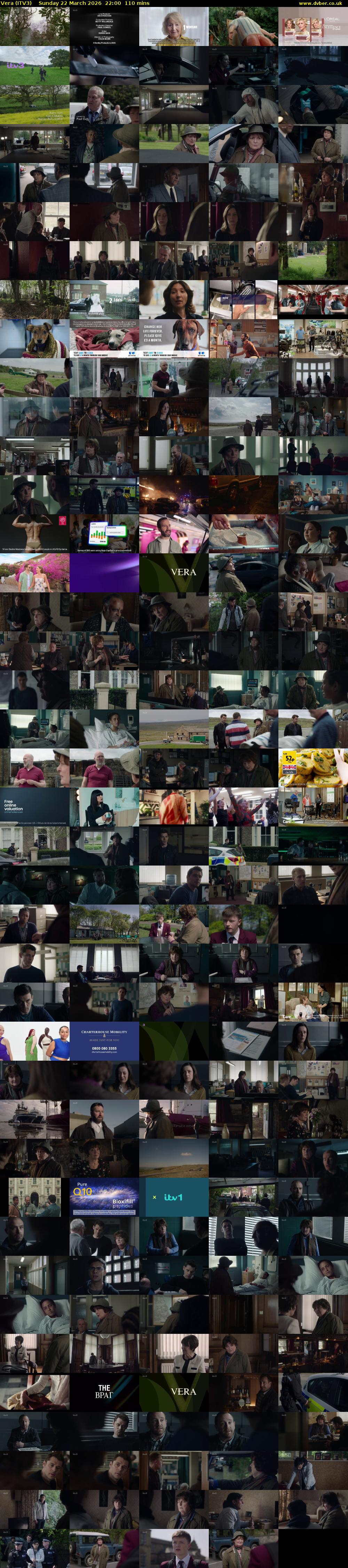 Vera (ITV3) Sunday 22 March 2026 22:00 - 23:50