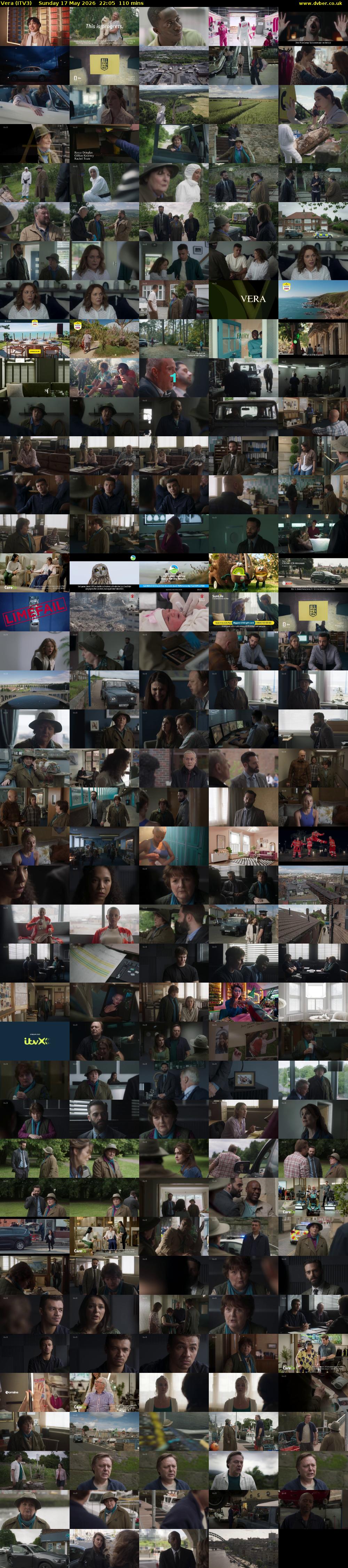 Vera (ITV3) Sunday 17 May 2026 22:05 - 23:55