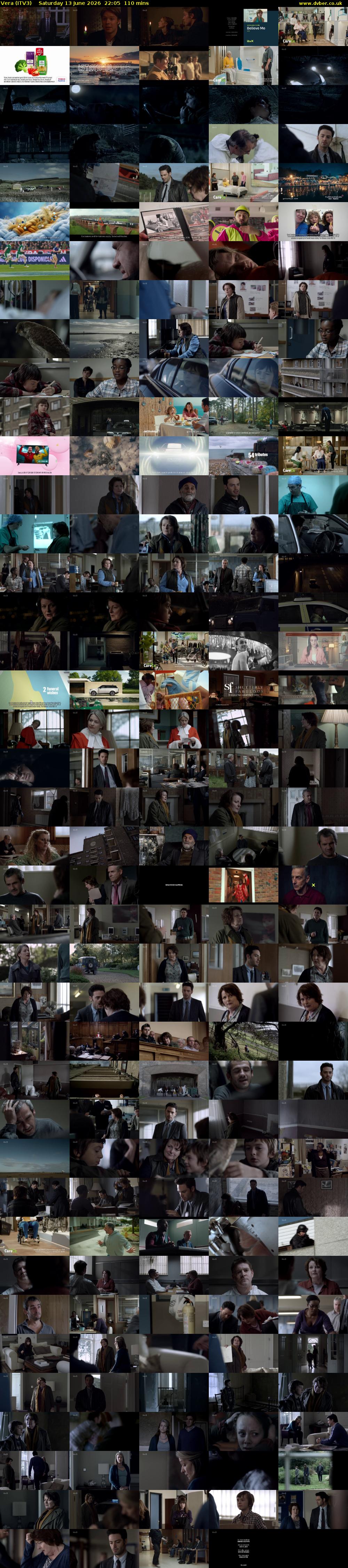 Vera (ITV3) Saturday 13 June 2026 22:05 - 23:55