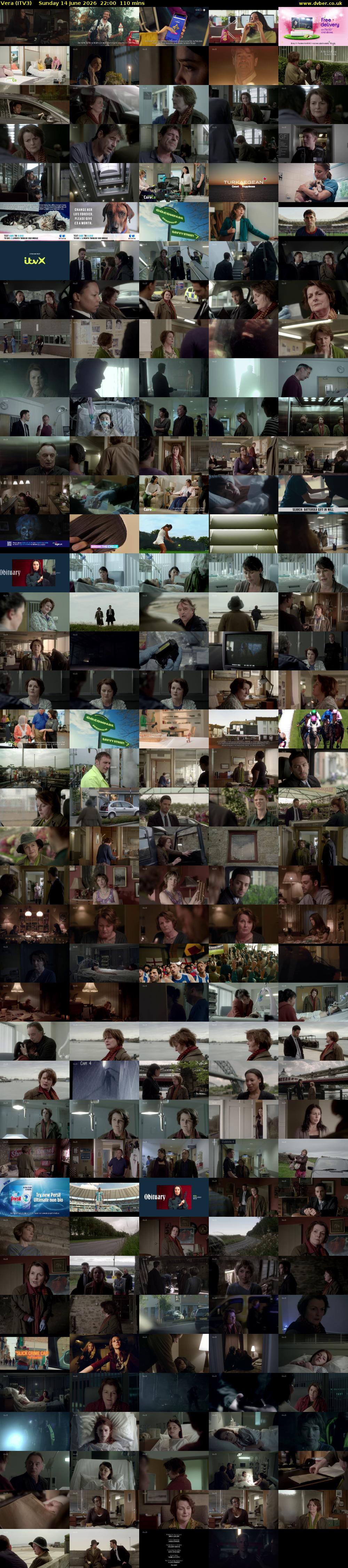 Vera (ITV3) Sunday 14 June 2026 22:00 - 23:50