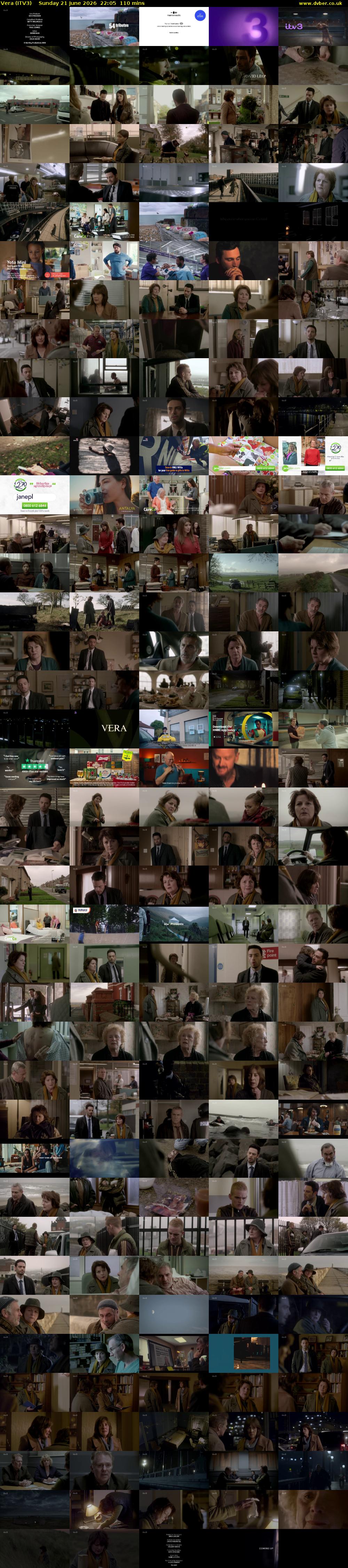 Vera (ITV3) Sunday 21 June 2026 22:05 - 23:55