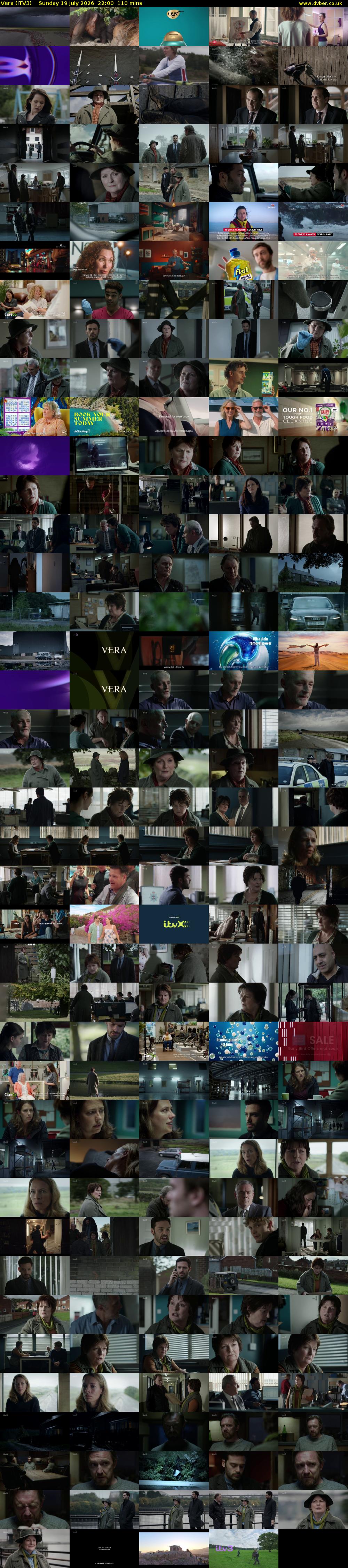 Vera (ITV3) Sunday 19 July 2026 22:00 - 23:50