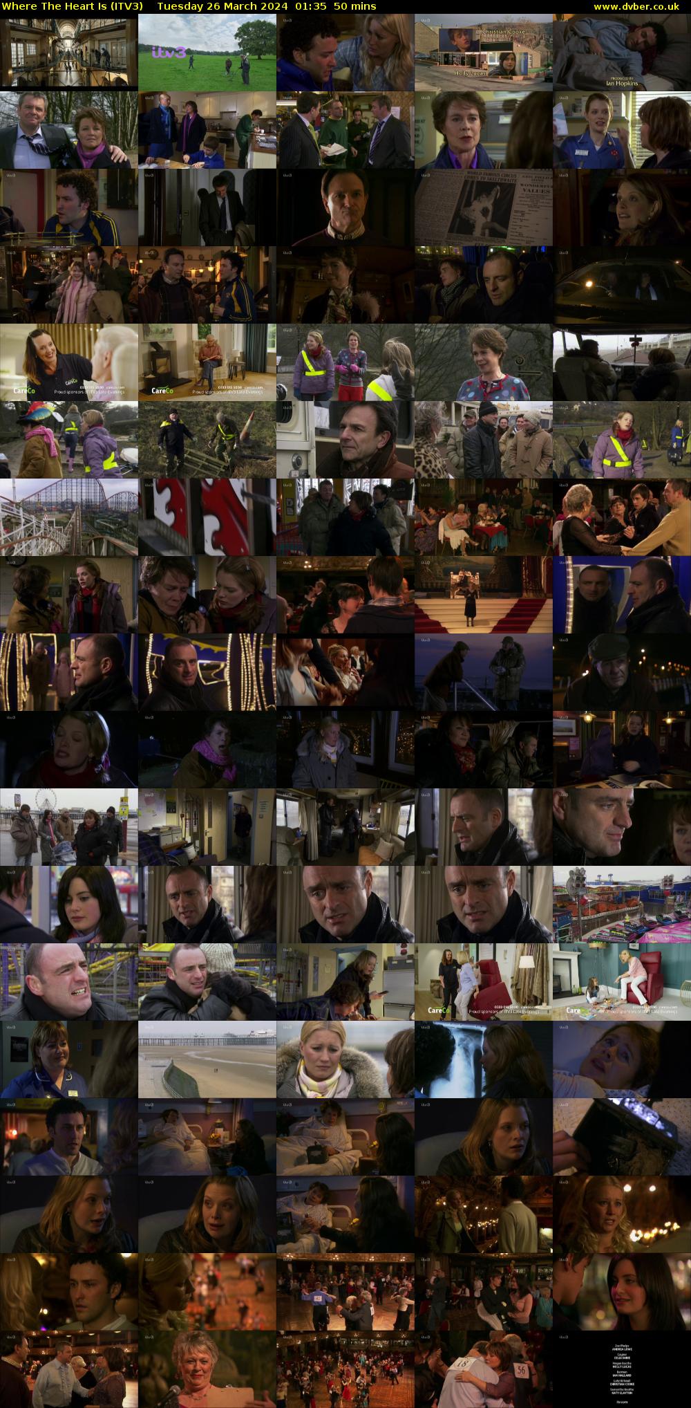 Where The Heart Is (ITV3) Tuesday 26 March 2024 01:35 - 02:25