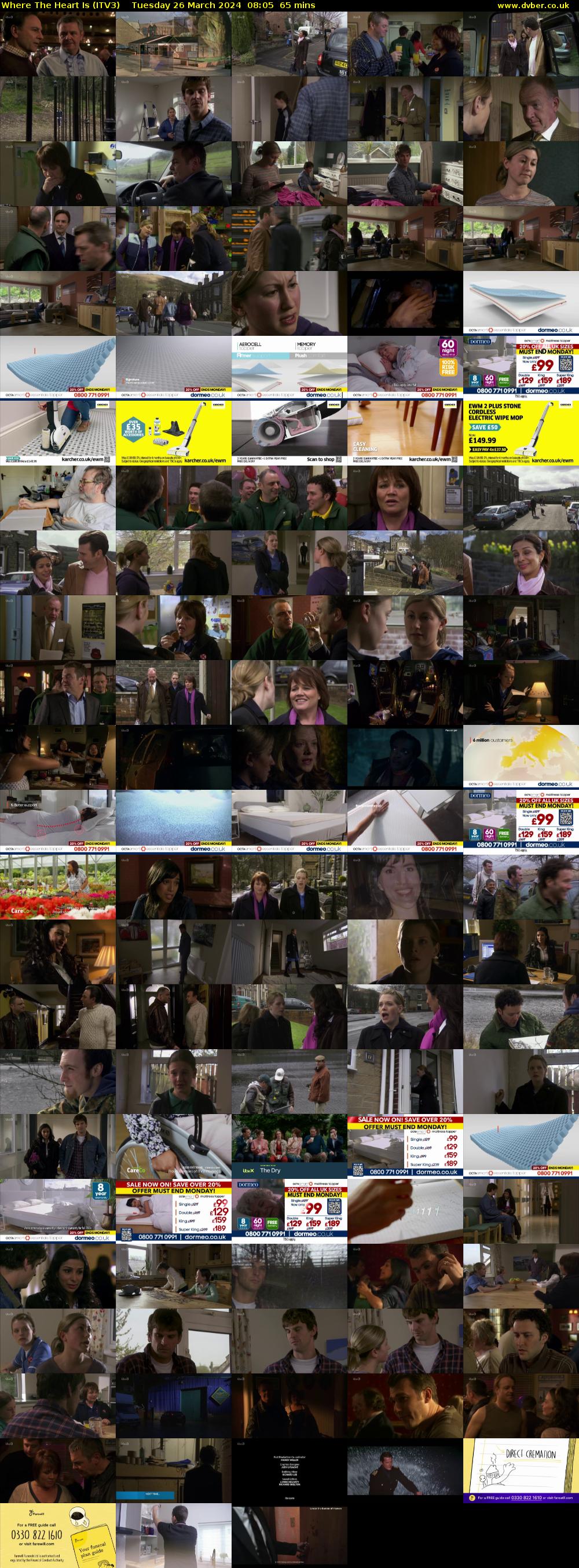 Where The Heart Is (ITV3) Tuesday 26 March 2024 08:05 - 09:10