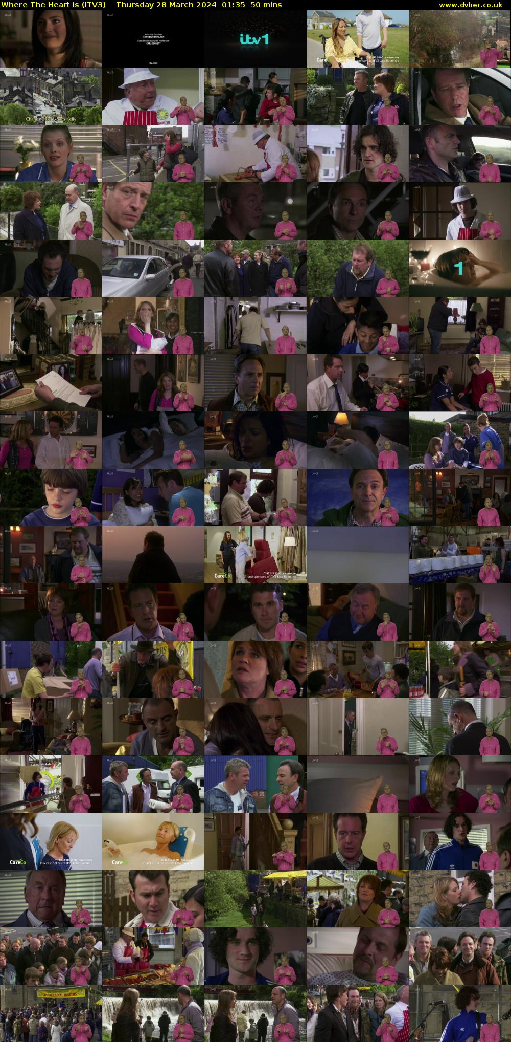 Where The Heart Is (ITV3) Thursday 28 March 2024 01:35 - 02:25