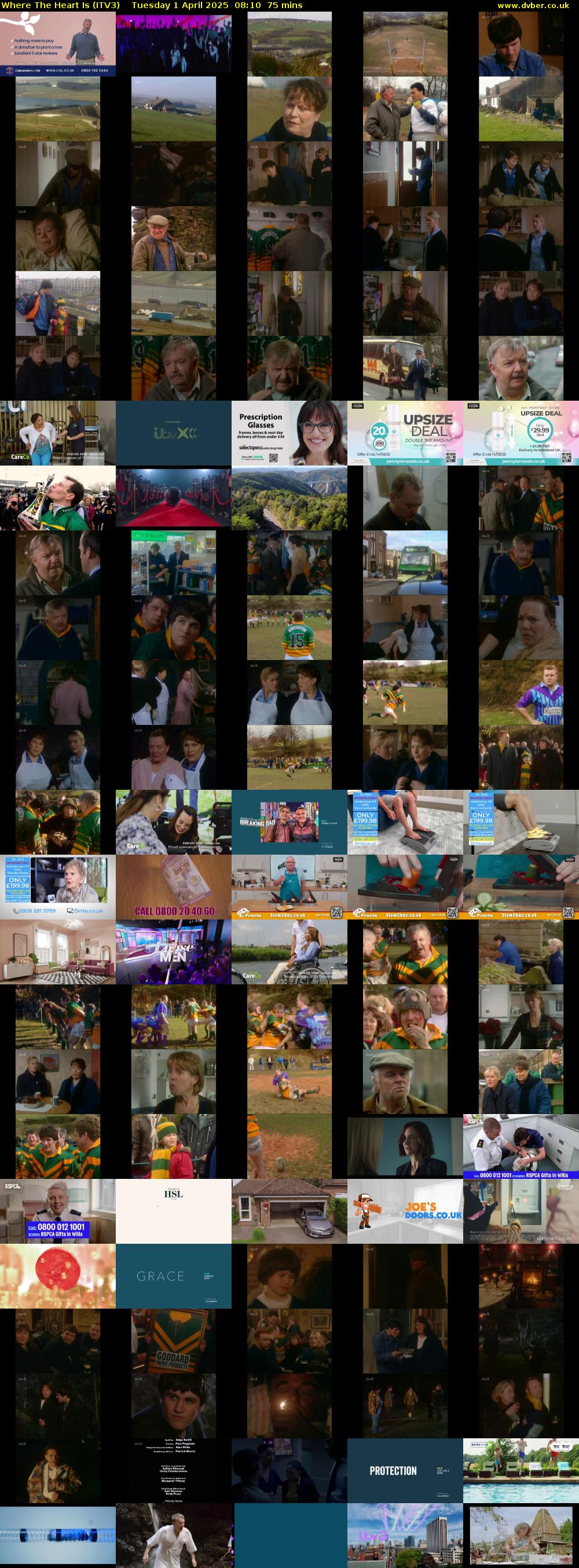 Where The Heart Is (ITV3) Tuesday 1 April 2025 08:10 - 09:25