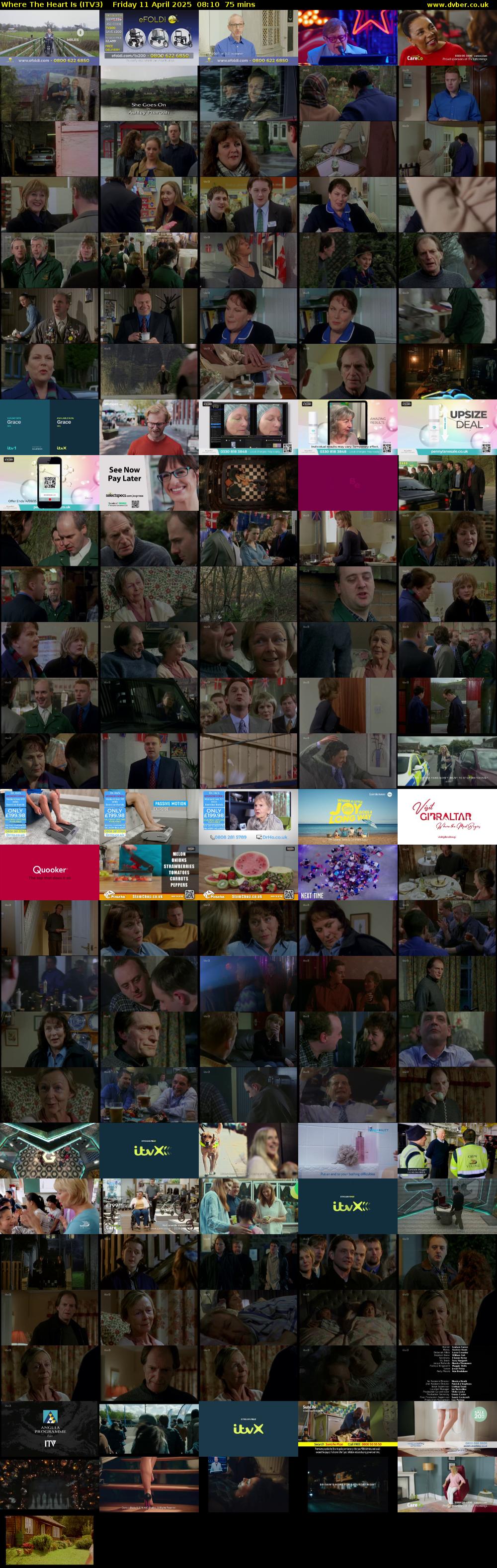 Where The Heart Is (ITV3) Friday 11 April 2025 08:10 - 09:25