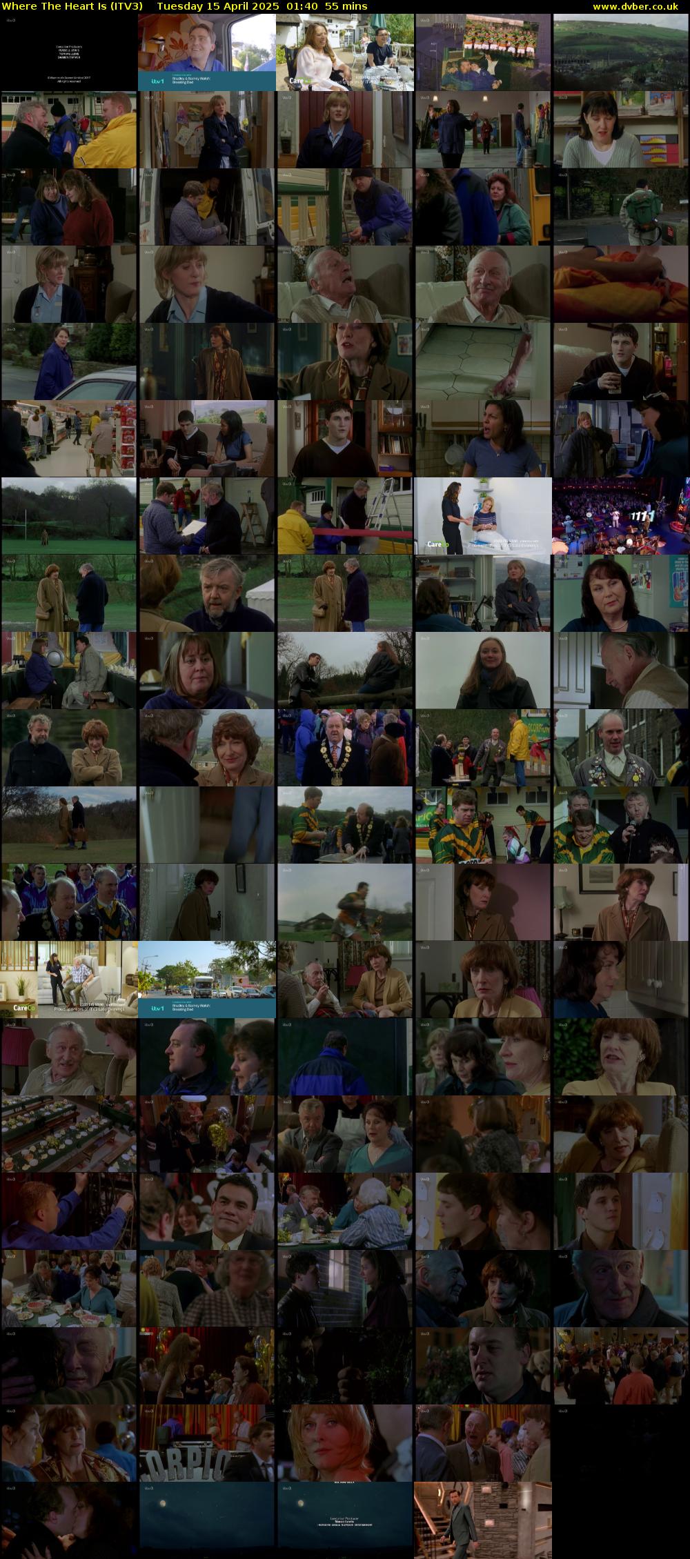 Where The Heart Is (ITV3) Tuesday 15 April 2025 01:40 - 02:35