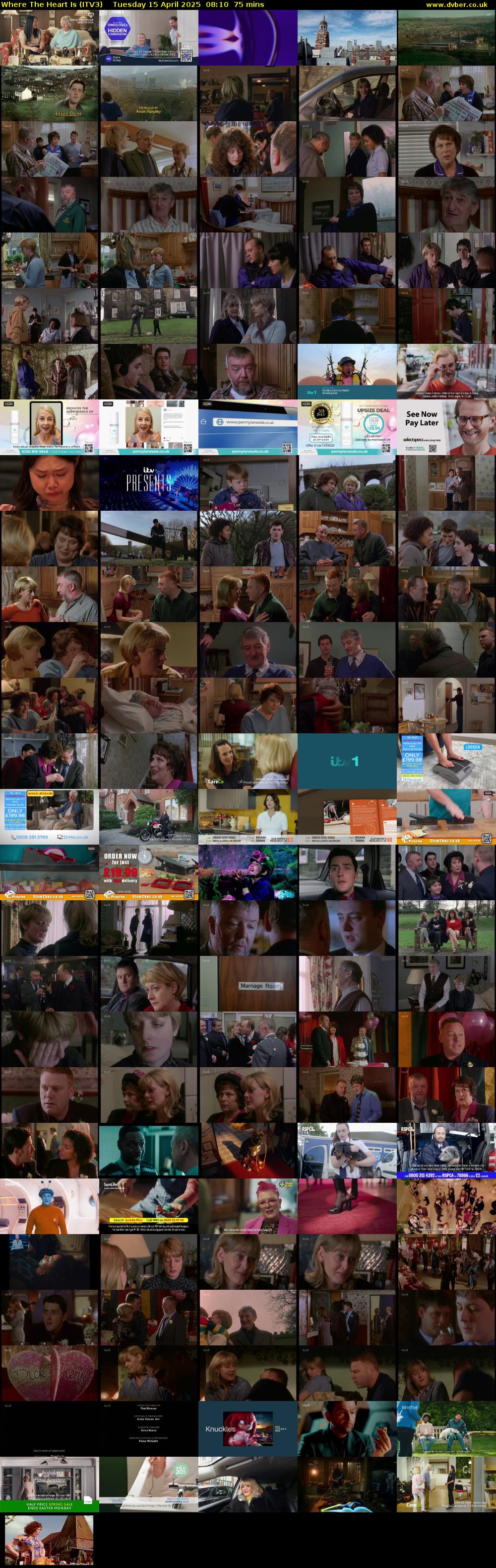 Where The Heart Is (ITV3) Tuesday 15 April 2025 08:10 - 09:25