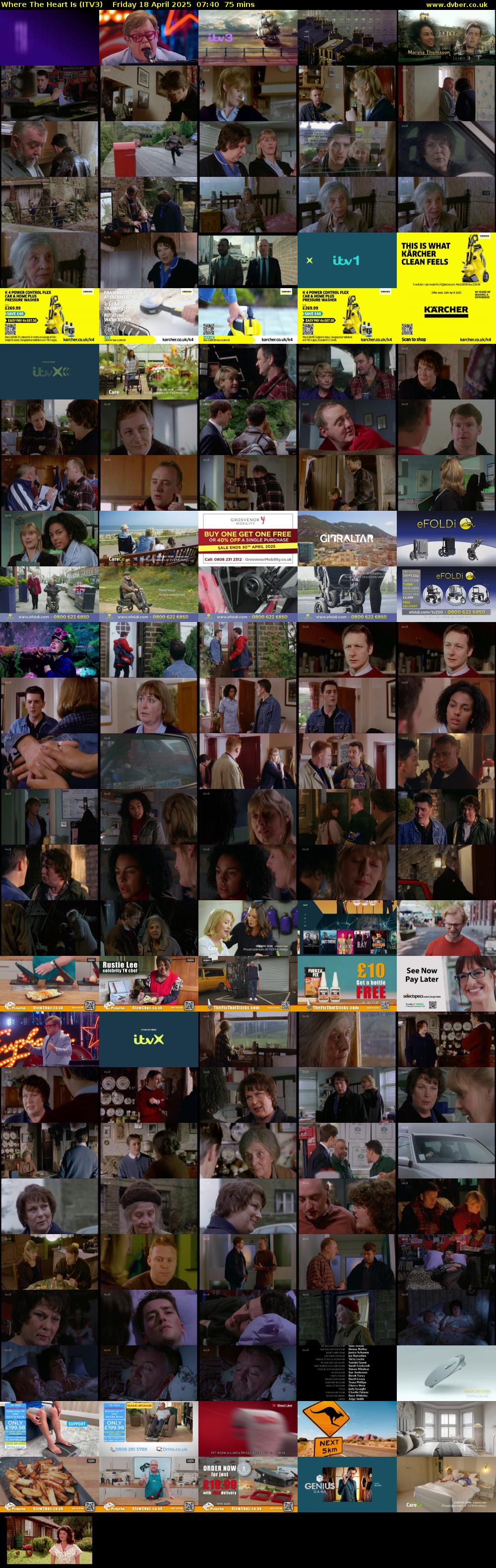 Where The Heart Is (ITV3) Friday 18 April 2025 07:40 - 08:55