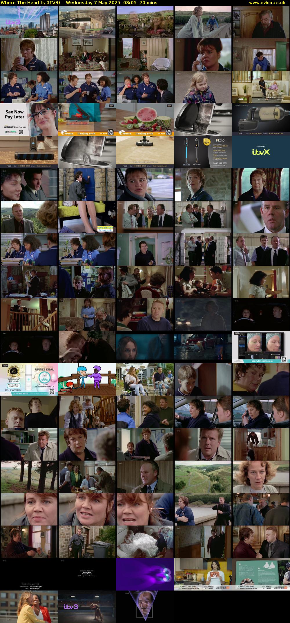 Where The Heart Is (ITV3) Wednesday 7 May 2025 08:05 - 09:15