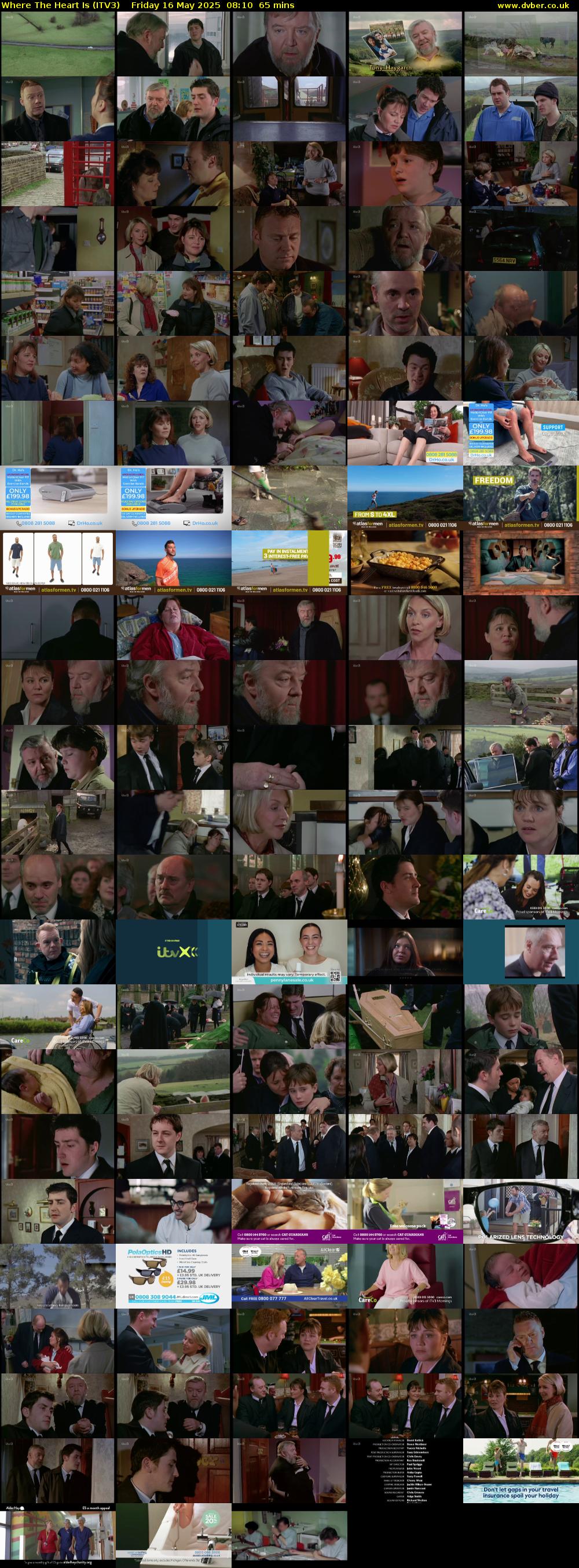 Where The Heart Is (ITV3) Friday 16 May 2025 08:10 - 09:15