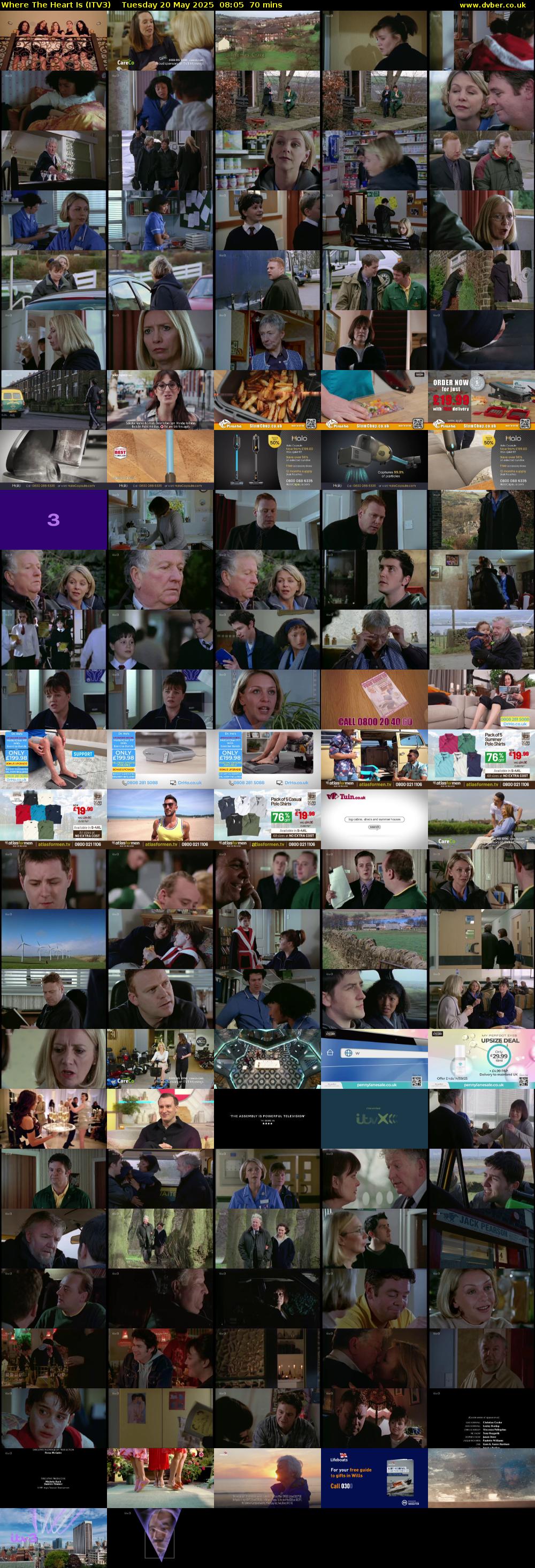 Where The Heart Is (ITV3) Tuesday 20 May 2025 08:05 - 09:15