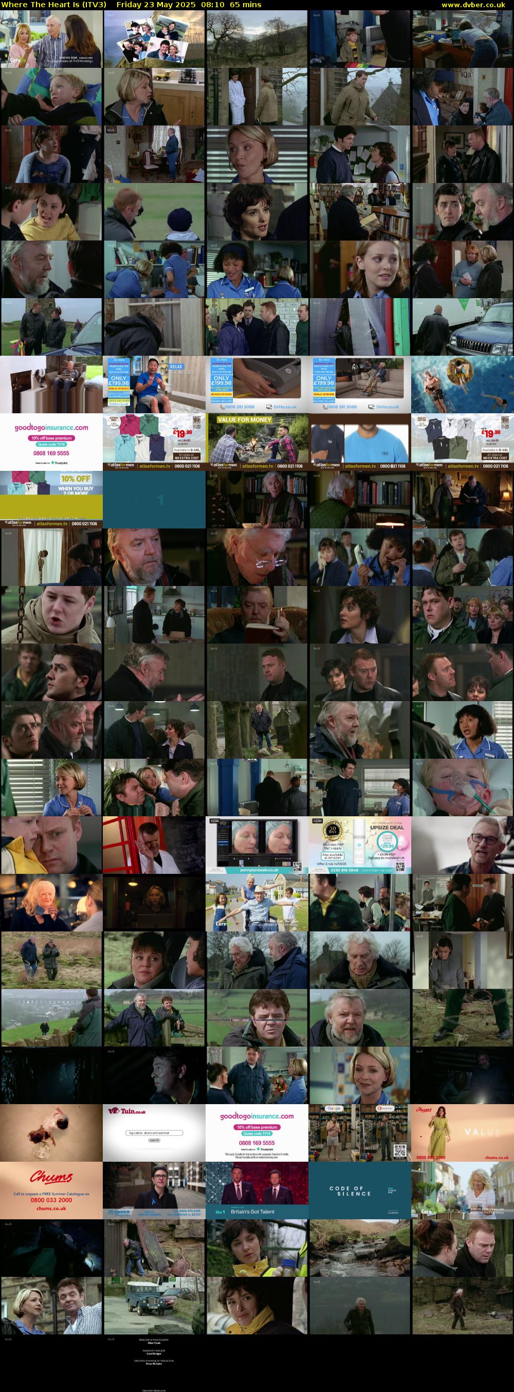Where The Heart Is (ITV3) Friday 23 May 2025 08:10 - 09:15
