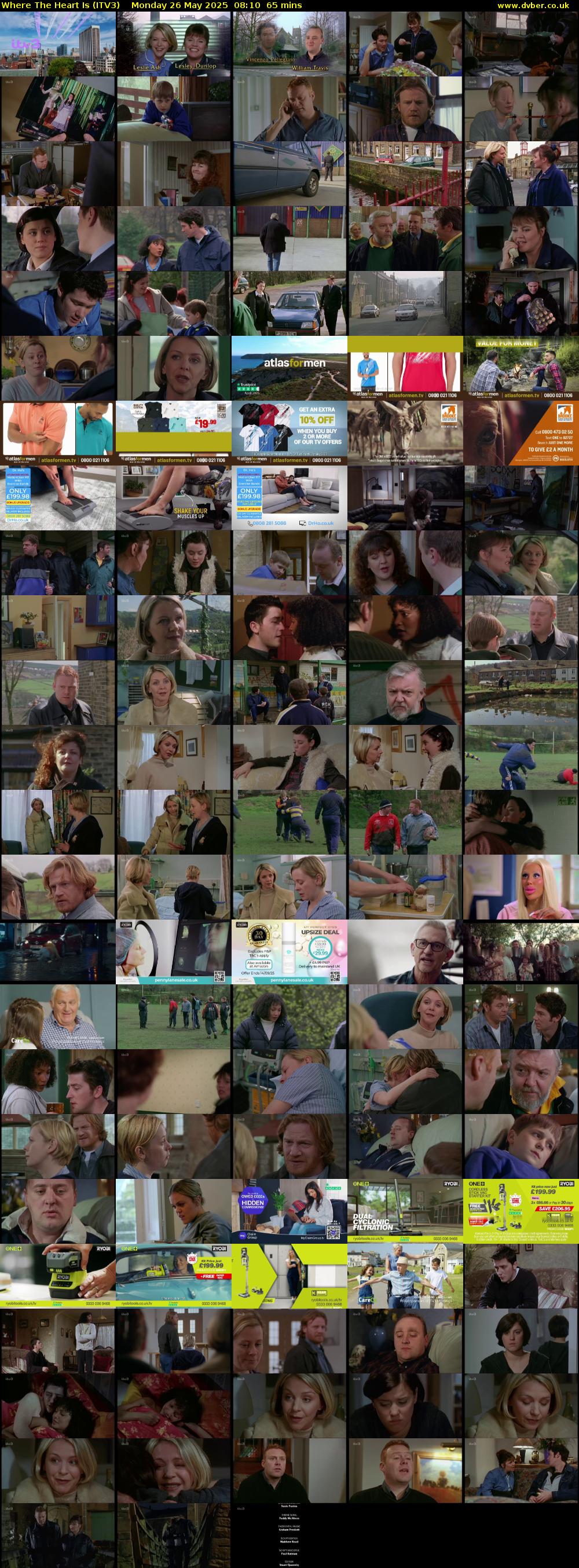 Where The Heart Is (ITV3) Monday 26 May 2025 08:10 - 09:15